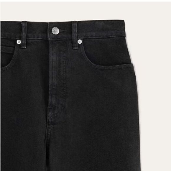 NWT Everlane The Way-High Jean Organic Cotton Black Size 25 Long - Picture 9 of 11